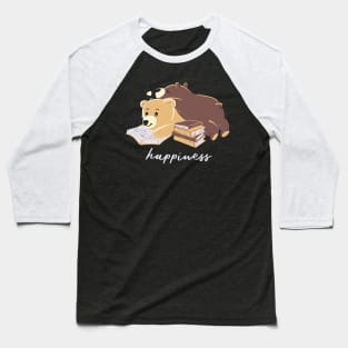 Happiness Brown Bear Baseball T-Shirt
